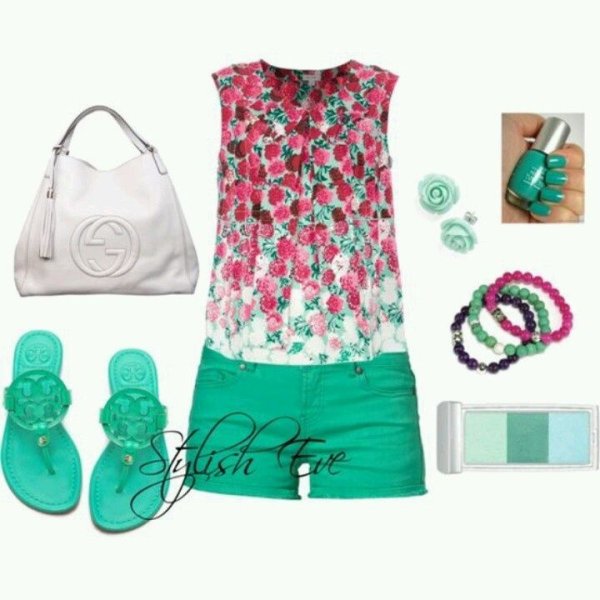 Летние комплекты одежды для девушек