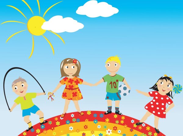 Разноцветный день в детском саду