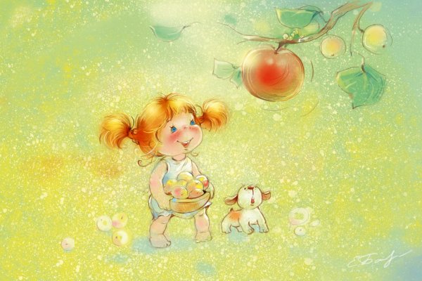 Дети и родители лето