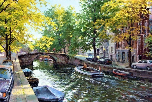 Дмитрий Левин осень живопись