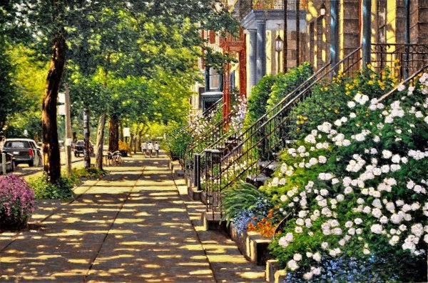 Ричард Савойя летние картины