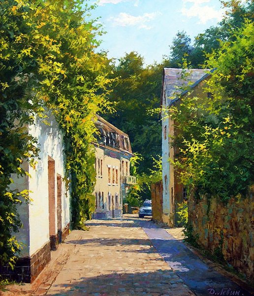 Художник Дмитрий Лёвин лето