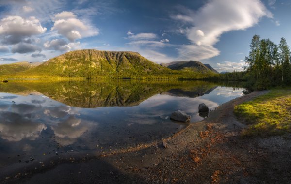 Озеро Щучье Кольский полуостров