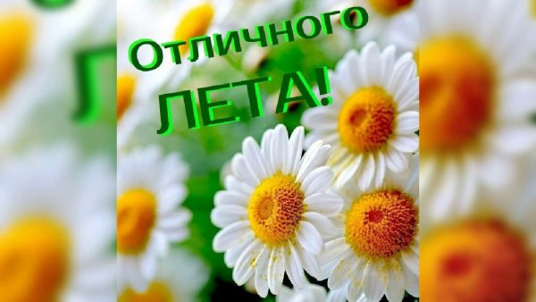 Лето наступило