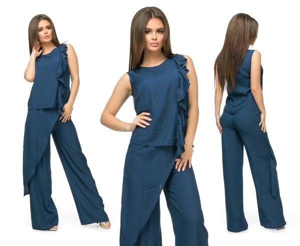 Комбинезон джинсовый