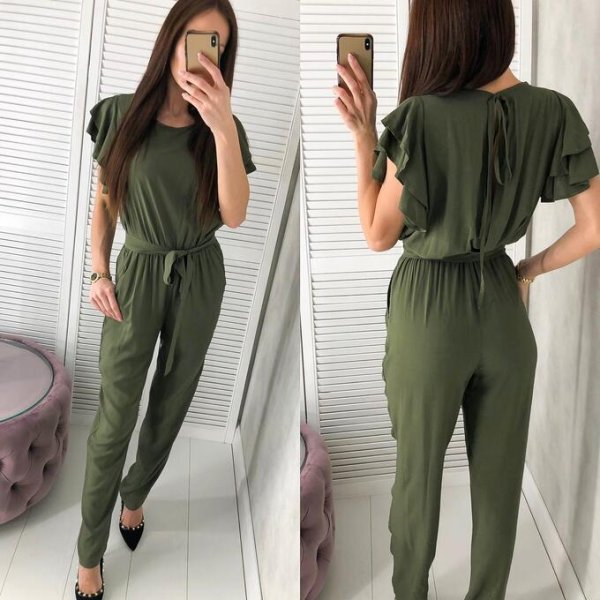 Комбинезон женский летний брючный