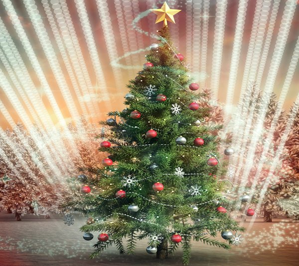 Нарядная елка