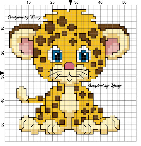 Вышивание крестиком для детей