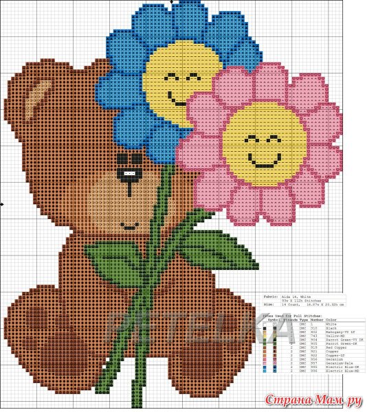 Детская вышивка