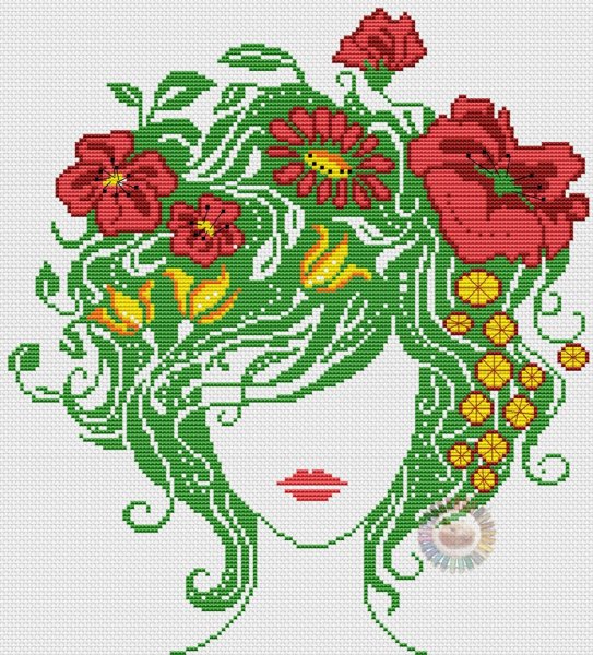 Эскизы вышивки крестом