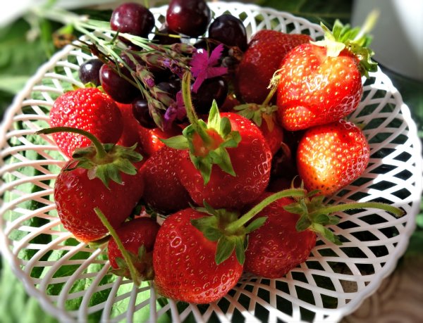 Клубника обои