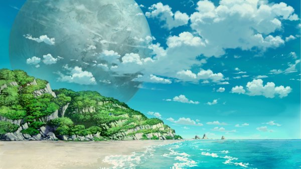 Аниме красивая девушка путешествие