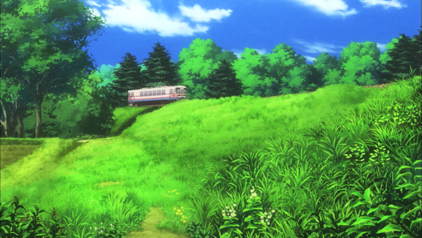 Аниме пейзаж