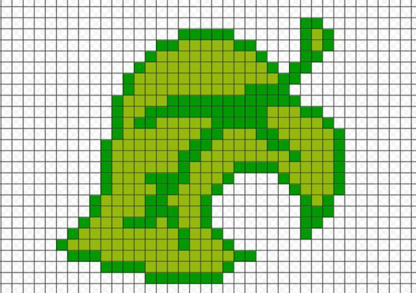 Пиксель арт легкий
