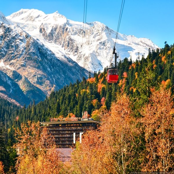 Река Домбай Ульген