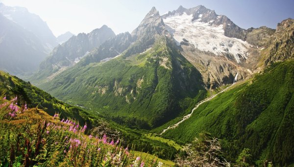 Домбай лето