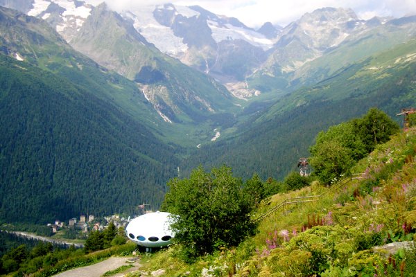 Домбай лето горы