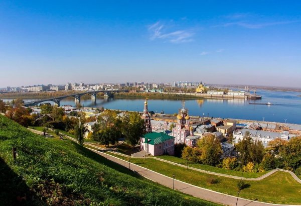 Нижний Новгород Волга лето