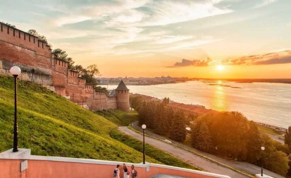 Нижний Новгород Кремль набережная