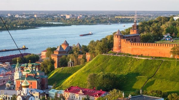 Нижний Новгород. Вид на Кремль
