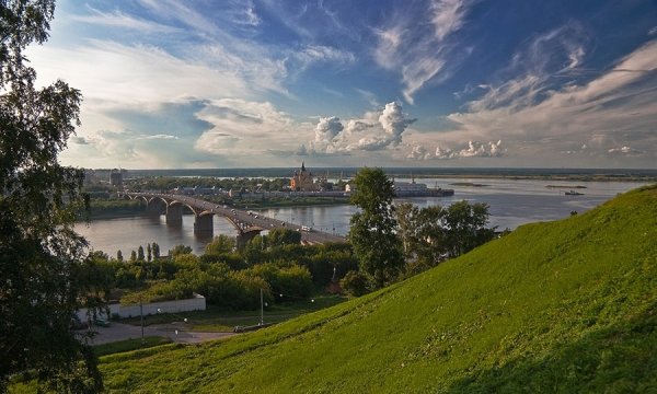 Нижегородский откос Нижний Новгород