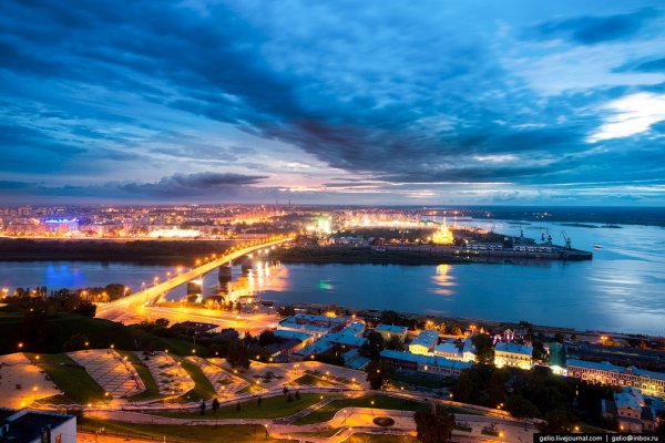 Нижний Новгород с высоты птичьего полета