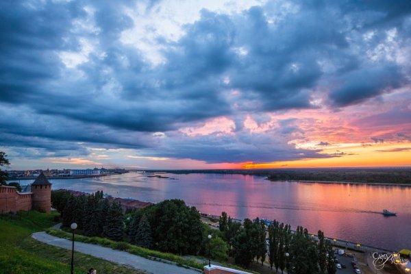 Нижний Новгород закат Чкаловская лестница