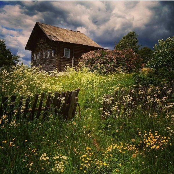 Деревенский пейзаж