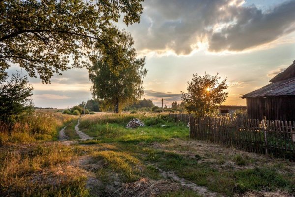 Красивые Деревенские пейзажи