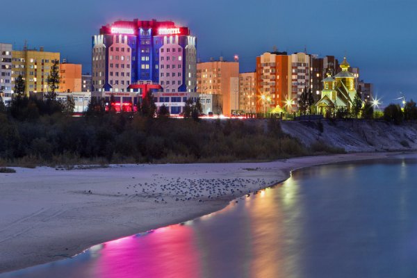 Город новый Уренгой природа