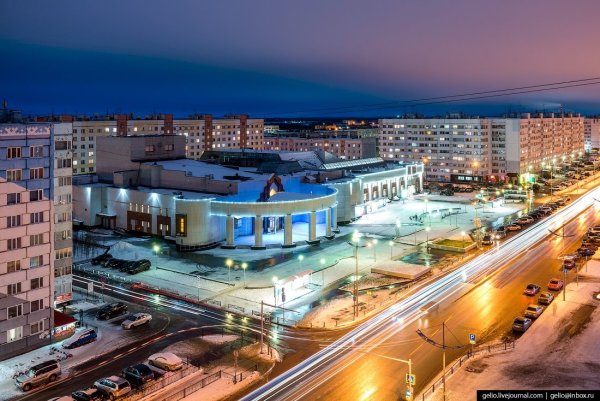 Город новый Уренгой