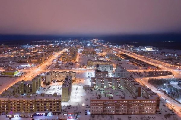 Город новый Уренгой