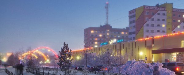 Новый Уренгой зима