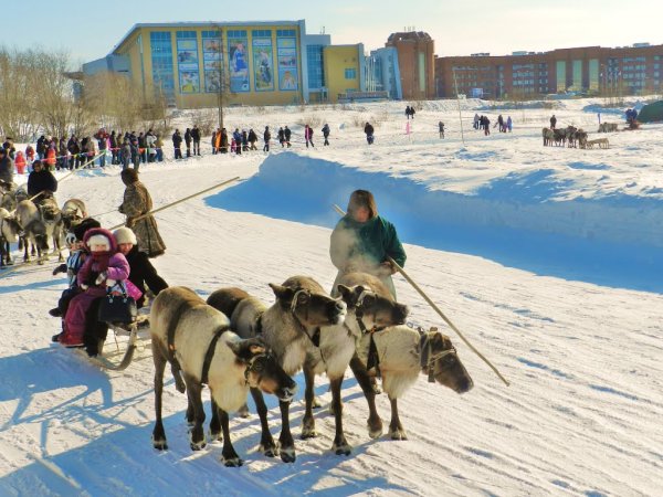 Новый Уренгой фото лето виадук