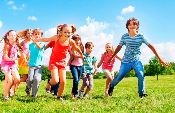 Дети на каникулах