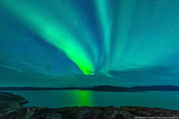 Северное сияние пазоря