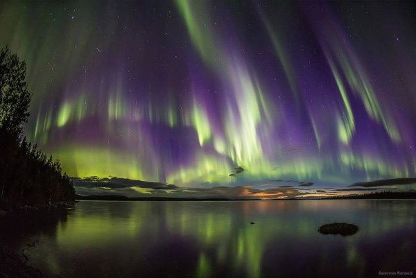 Северное сияние это природное явление