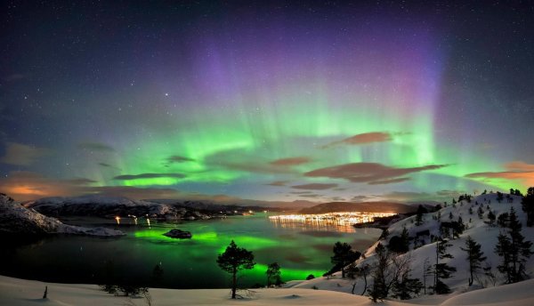 Фотограф Северодвинск Северное сияние