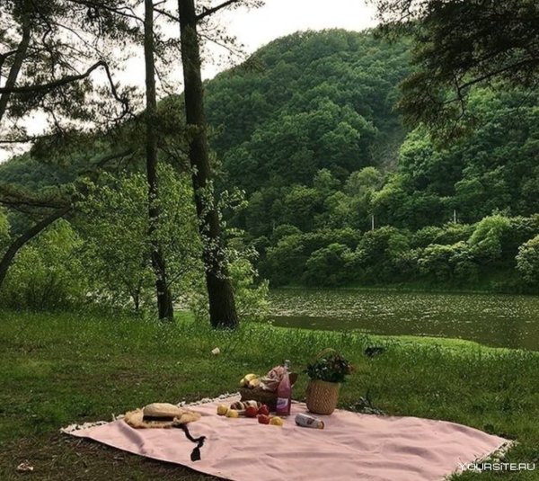 Закат летом Эстетика