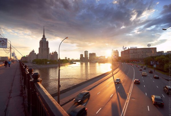 Раннее утро в Москве