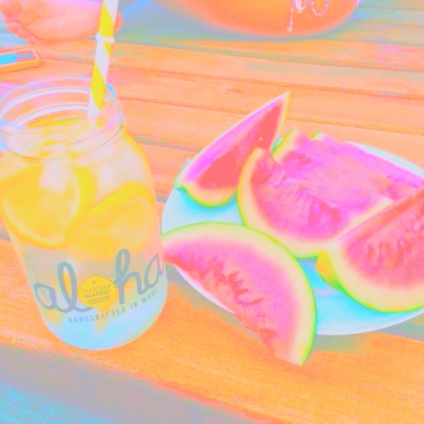 Яркие летние продукты Эстетика