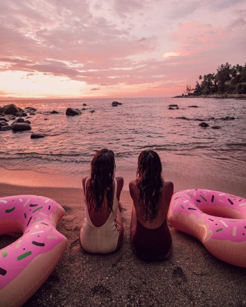 Летний закат Эстетика