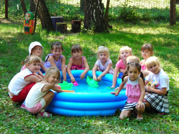 Лето для детей в детском саду