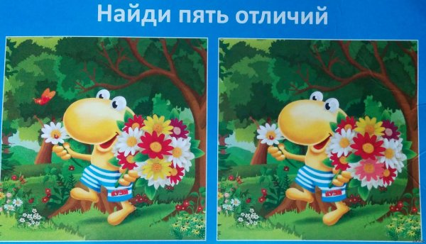 Найди отличия лето