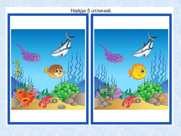 Найди отличия черно белые
