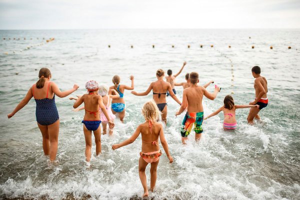 Лагерь Чайка на черном море