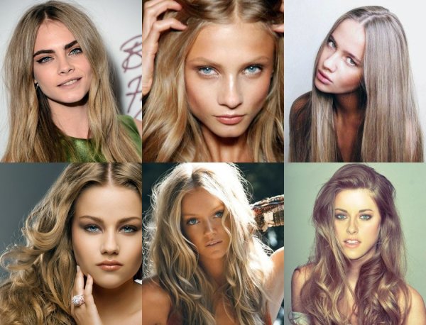 Цветотип лето волосы