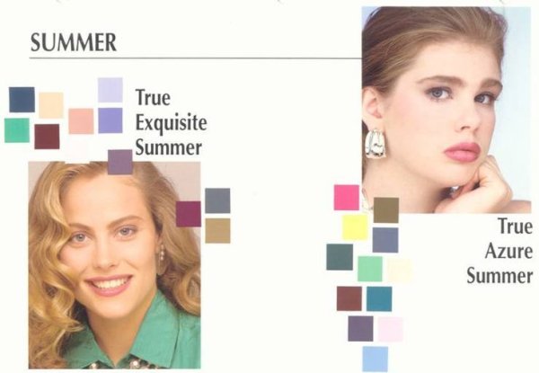 True Summer цветотип