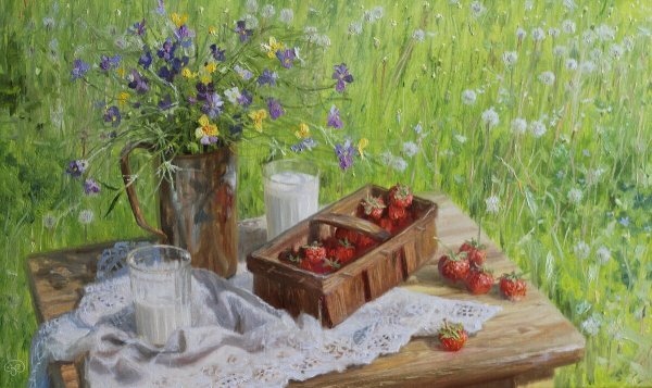 С летом поздравления