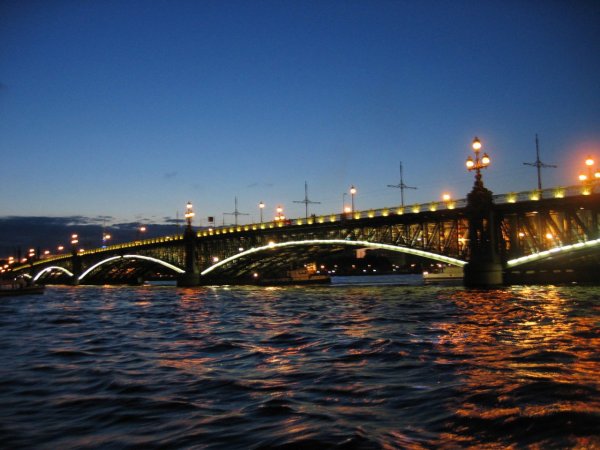 Ночной Санкт-Петербург летом